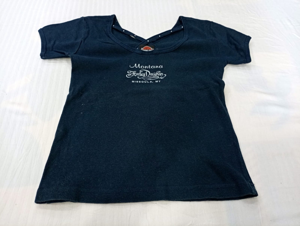 Vintage Harley Baby Tees Bundle in mixed sizes and colours. Grade A/B/C.