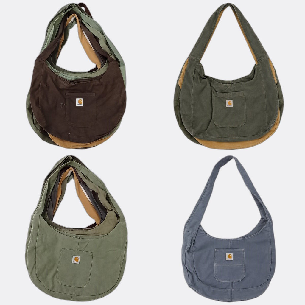 Upcycled Carhartt Bags Bundle in mixed sizes and colours. Grade A/B/C.