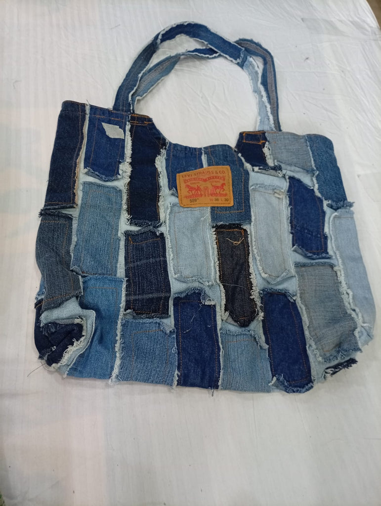 Upcycled Mix Branded Bags Bundle in mixed sizes and colours, Grade A/B/C.