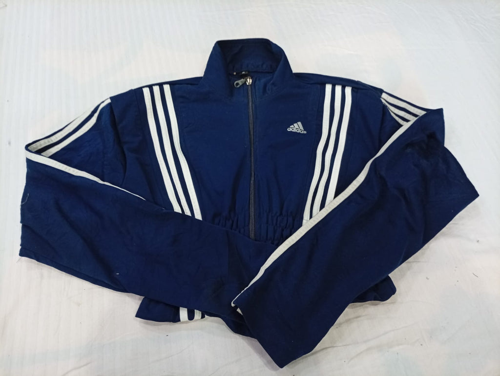 Upcycled Nike and Adidas Crop Tops Bundle in mixed sizes and colours. Grade A/B/C.