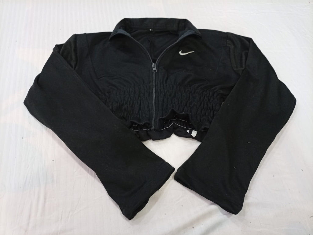 Upcycled Nike and Adidas Crop Tops Bundle in mixed sizes and colours. Grade A/B/C.