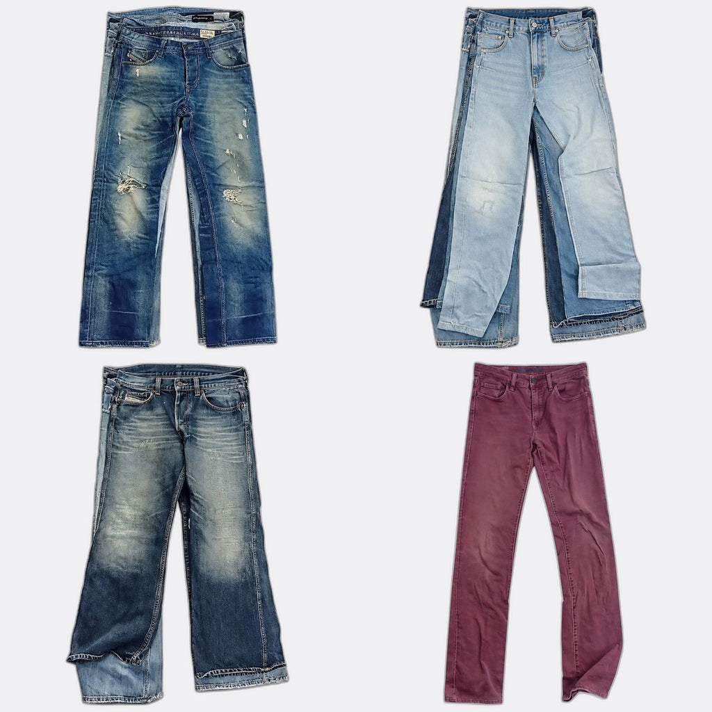 Vintage Diesel Jeans Bundle in mixed sizes and colours. Grade B/C.