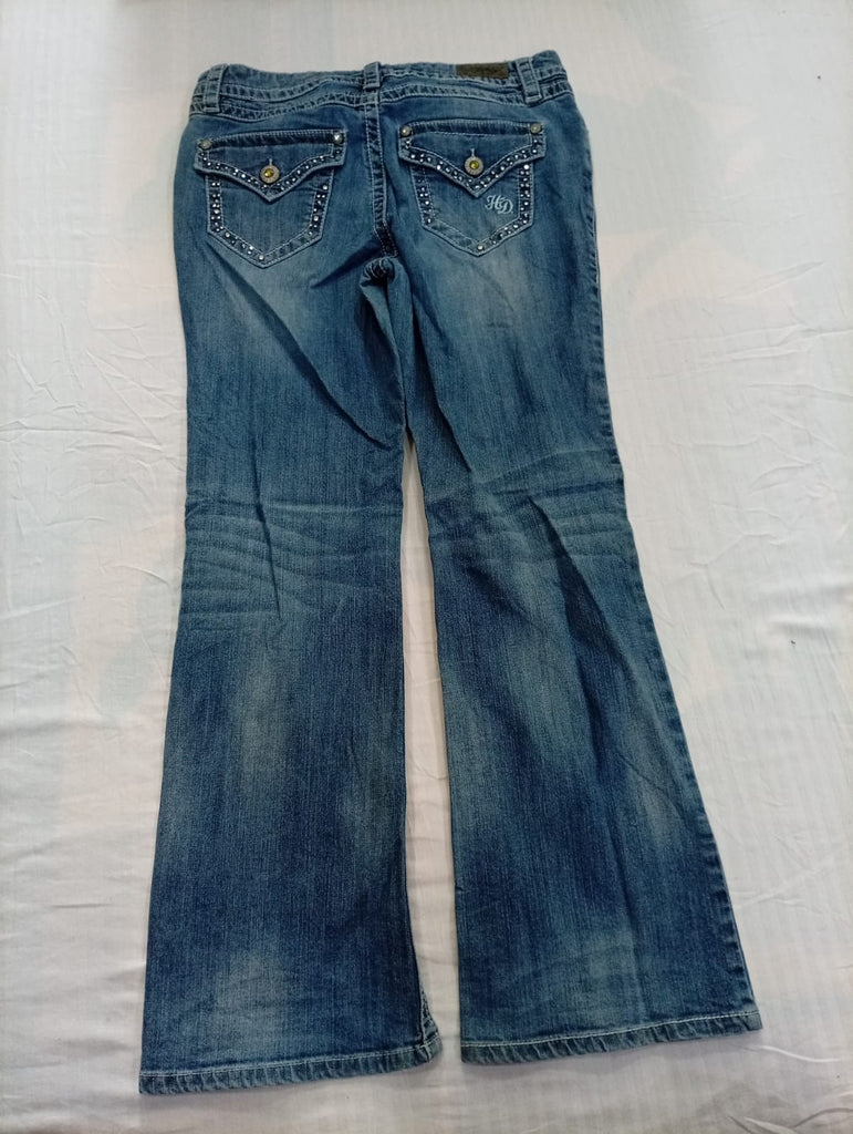 Vintage Harley Men and Women Jeans Bundle in mixed sizes and colours, Grade B/C.