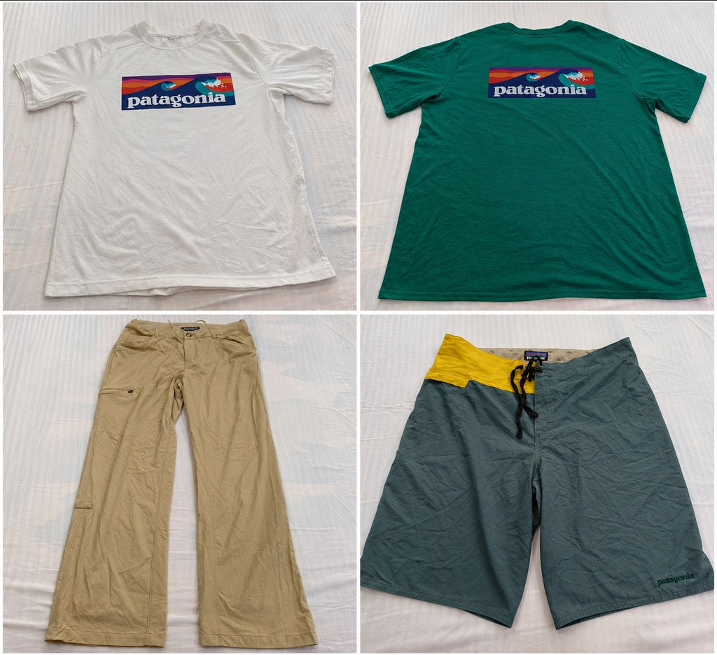 Vintage Patagonia Mix Bundle in mixed sizes and colours, Grade A/B/C.