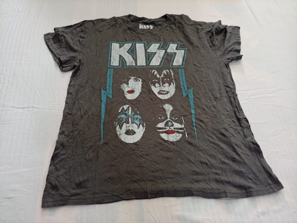 Vintage Music T-Shirts Bundle in mixed sizes and colours, Grade B/C.