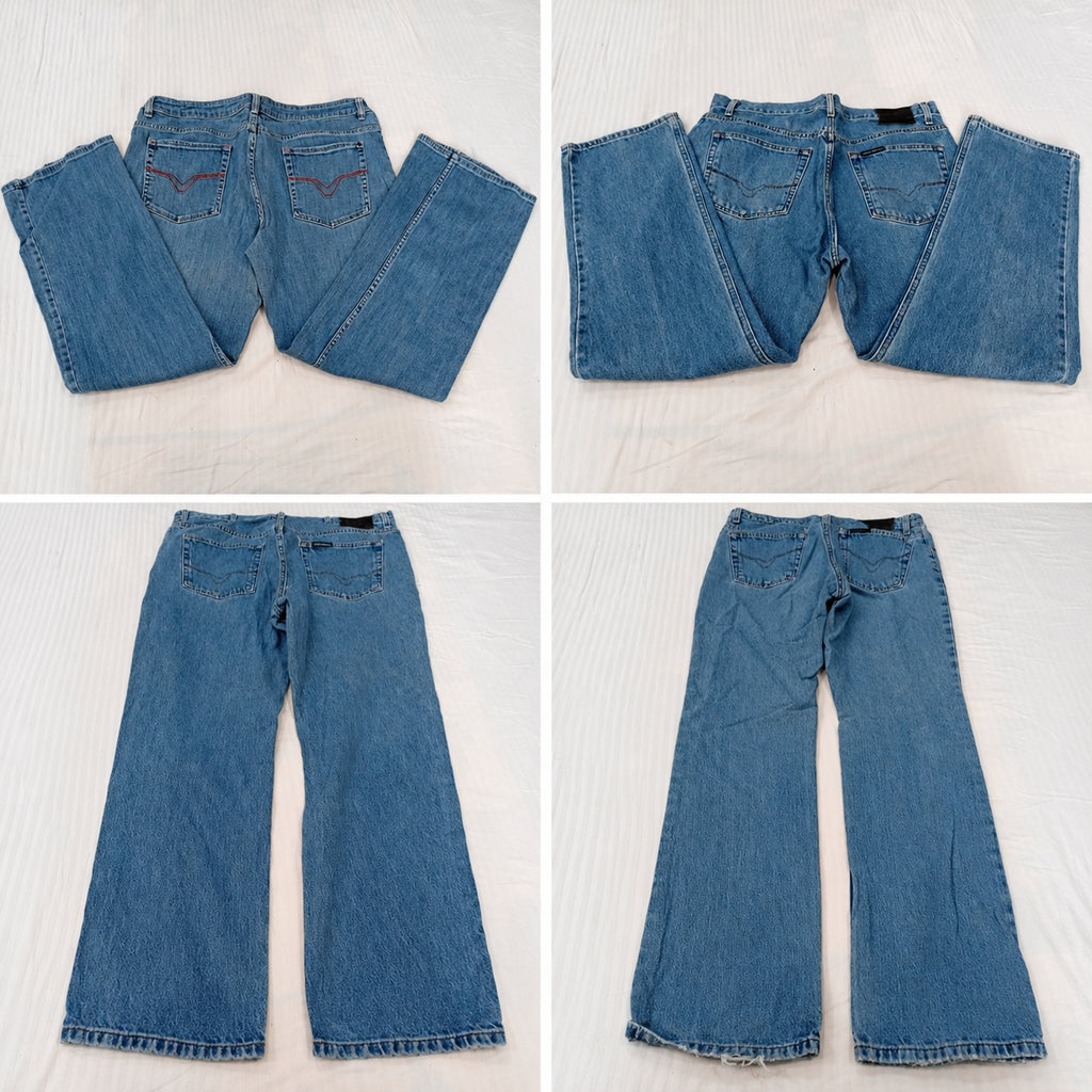 Vintage Harley Jeans Bundle in mixed sizes and colours, Grade B/C.