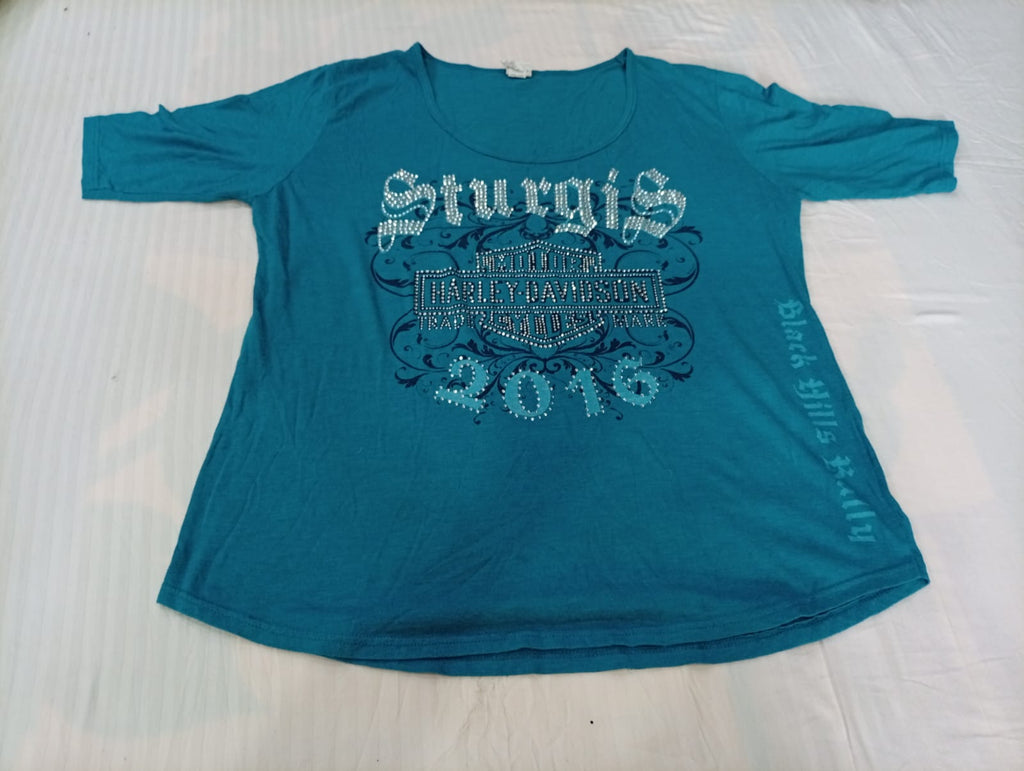 Vintage Harley Baby Tees Bundle in mixed sizes and colours, Grade A/B/C.