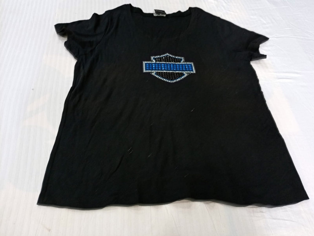 Vintage Harley Baby Tees Bundle in mixed sizes and colours, Grade A/B/C.