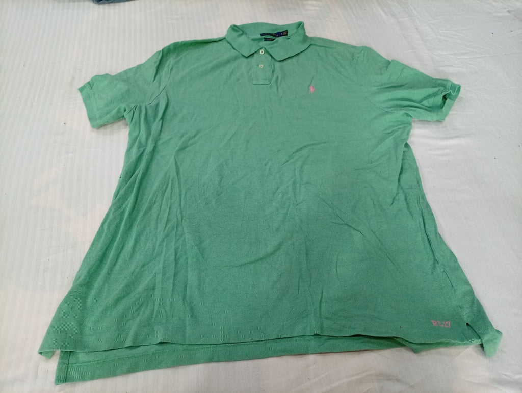 Vintage Polo and Tommy Hilfiger T-Shirts Bundle in mixed sizes and colours, Grade B/C.
