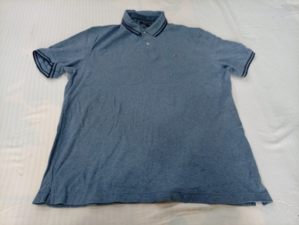 Vintage Polo and Tommy Hilfiger T-Shirts Bundle in mixed sizes and colours, Grade B/C.