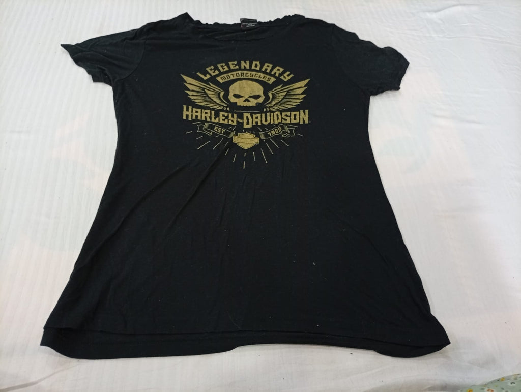Vintage Harley Baby Tees Bundle in mixed sizes and colours. Grade A/B/C.