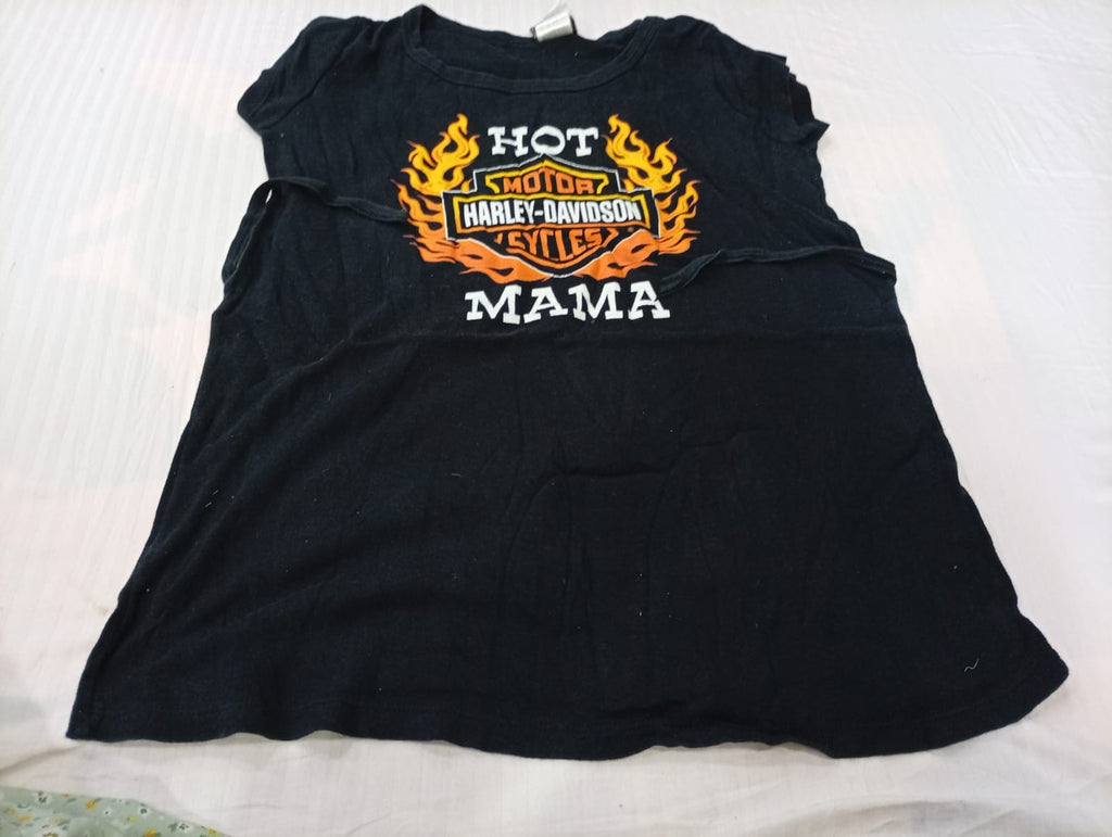 Vintage Harley Baby Tees Bundle in mixed sizes and colours. Grade A/B/C.