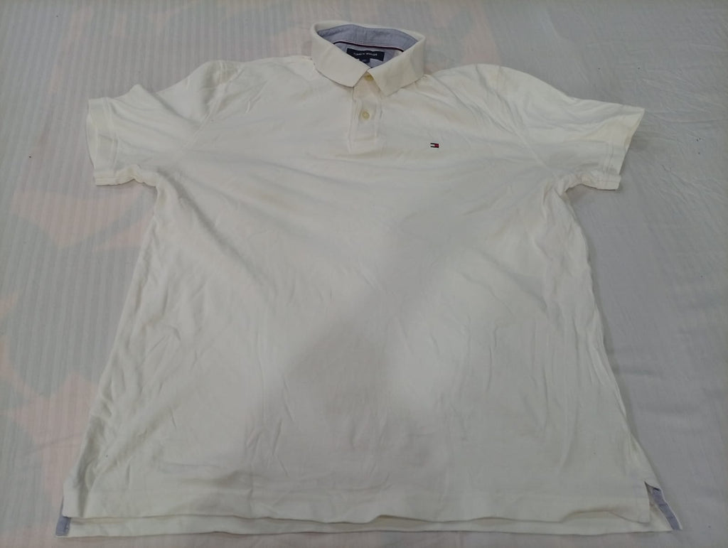 Vintage Polo and Tommy Hilfiger T-Shirts Bundle in mixed sizes and colours. Grade B/C.