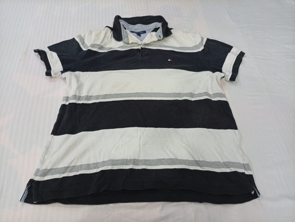 Vintage Polo and Tommy Hilfiger T-Shirts Bundle in mixed sizes and colours. Grade B/C.