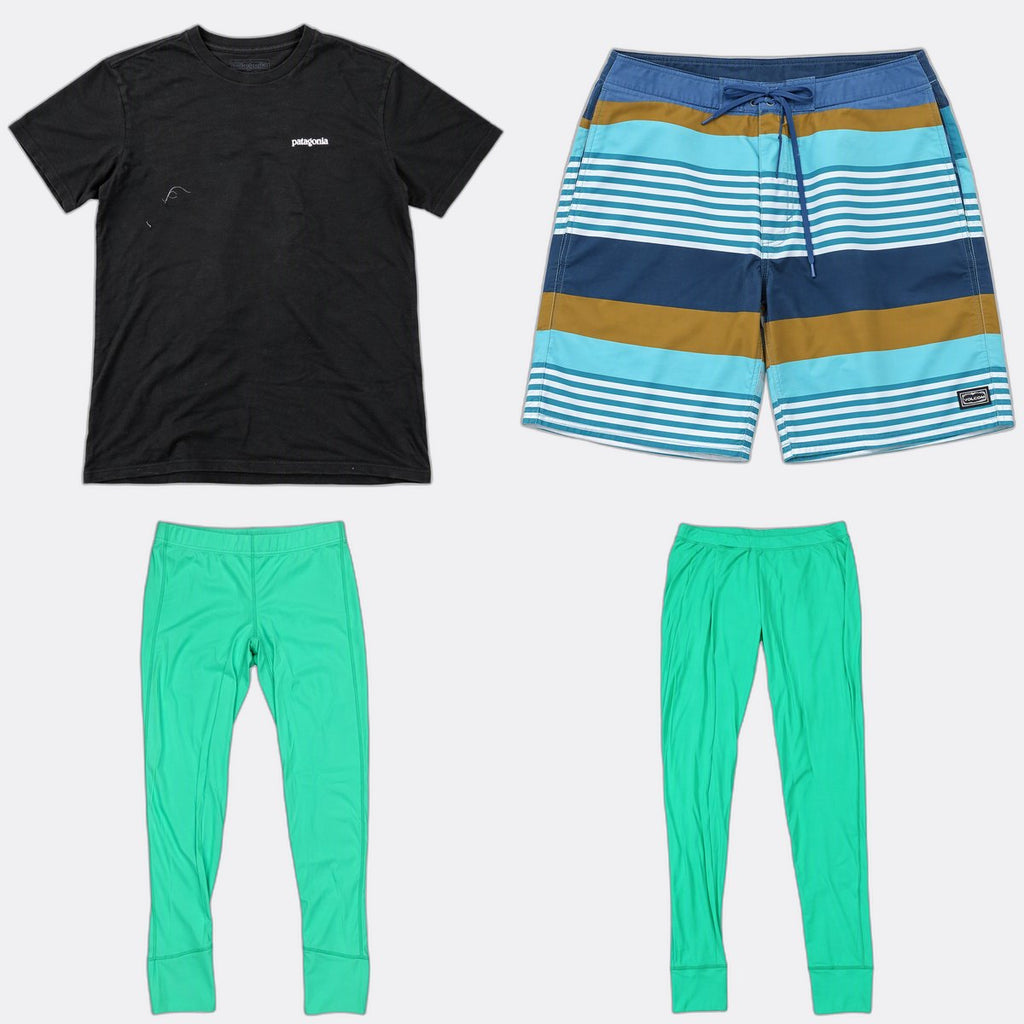 Vintage Patagonia Mix Bundle in mixed sizes and colours. Grade A/B/C.