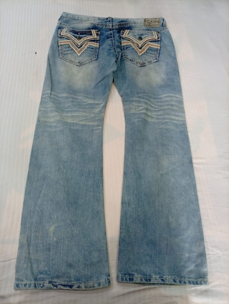 Vintage Designer Men Jeans Bundle in mixed sizes and colours. Grade B/C.