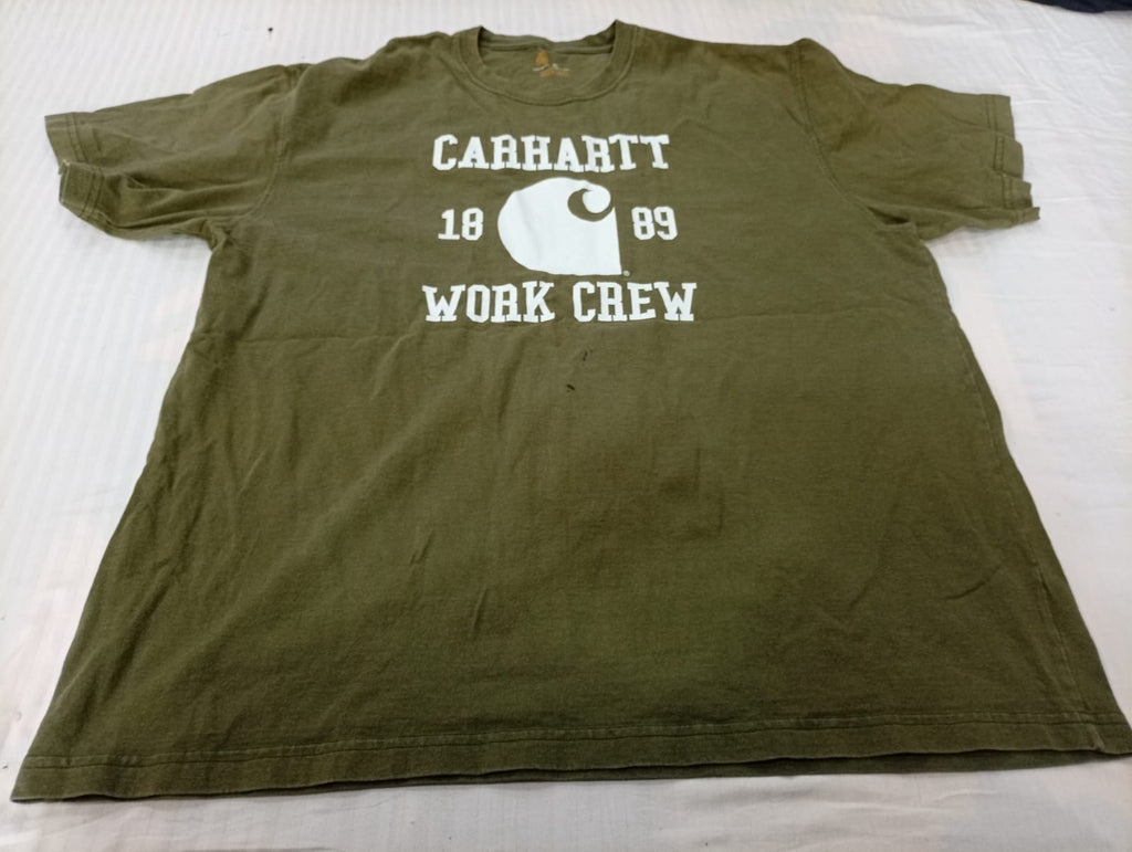 Vintage Carhartt T-Shirts Bundle in mixed sizes and colours. Grade B/C.
