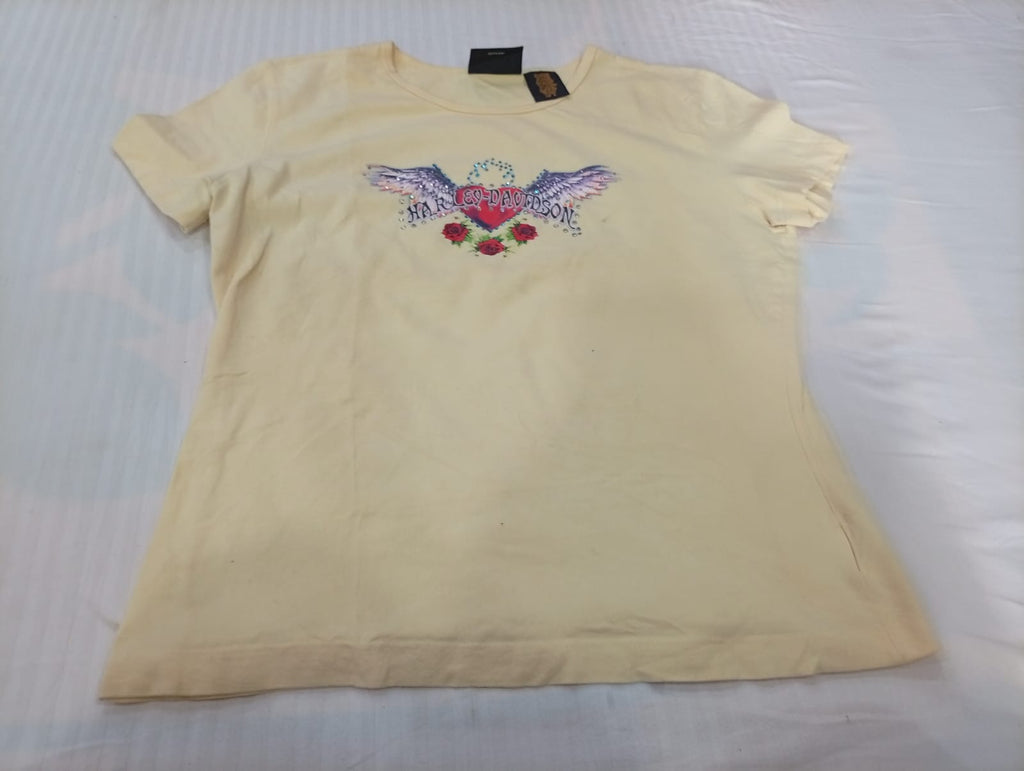 Vintage Harley Baby Tees Bundle in mixed sizes and colours. Grade A/B/C.