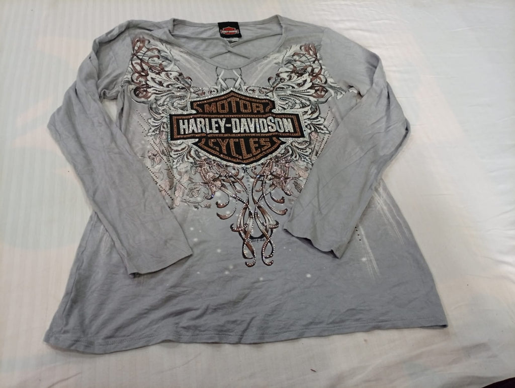 Vintage Harley Baby Tees Bundle in mixed sizes and colours. Grade A/B/C.