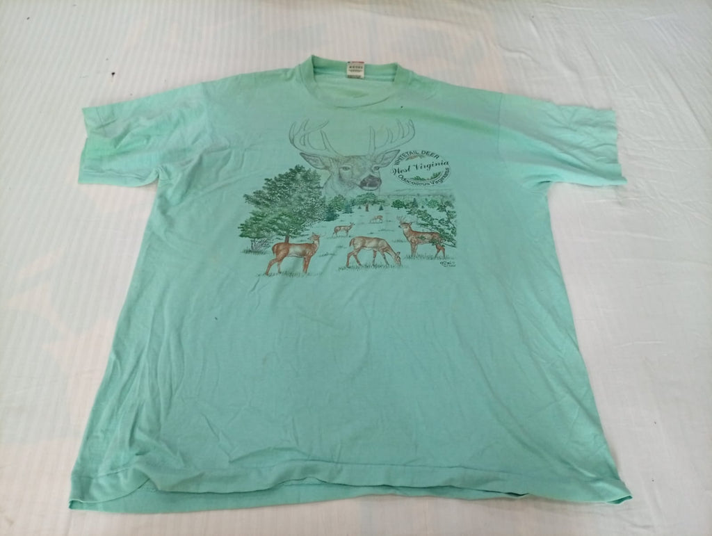 Vintage Single Stitch T-Shirts Bundle in mixed sizes and colours. Grade B/C.