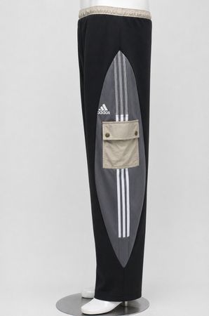 Upcycled Cargo Track Trousers in mixed sizes and colours, Grade A/B.