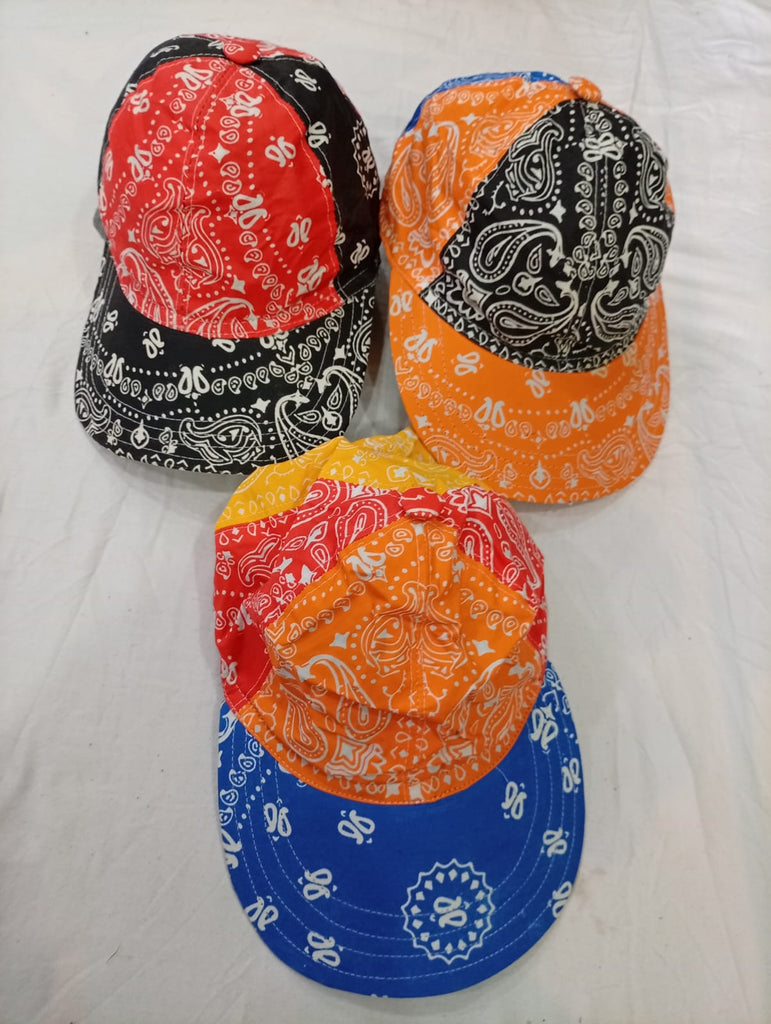 CR12555 Upcycled Bandana Caps