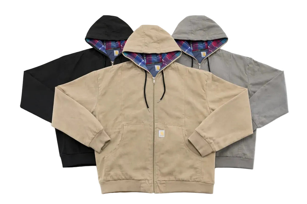 CR1332 Upcycled Carhartt Hooded Jackets