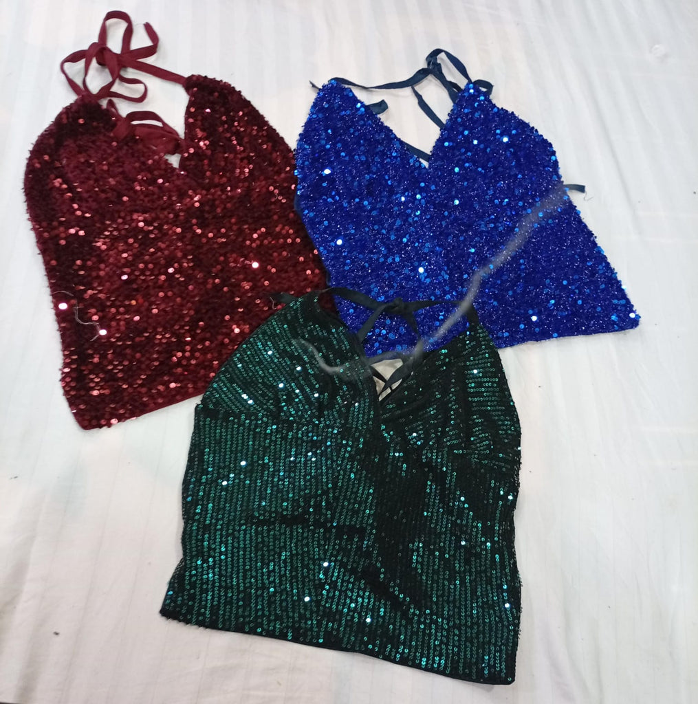 CR12300 Upcycled Beaded Tops