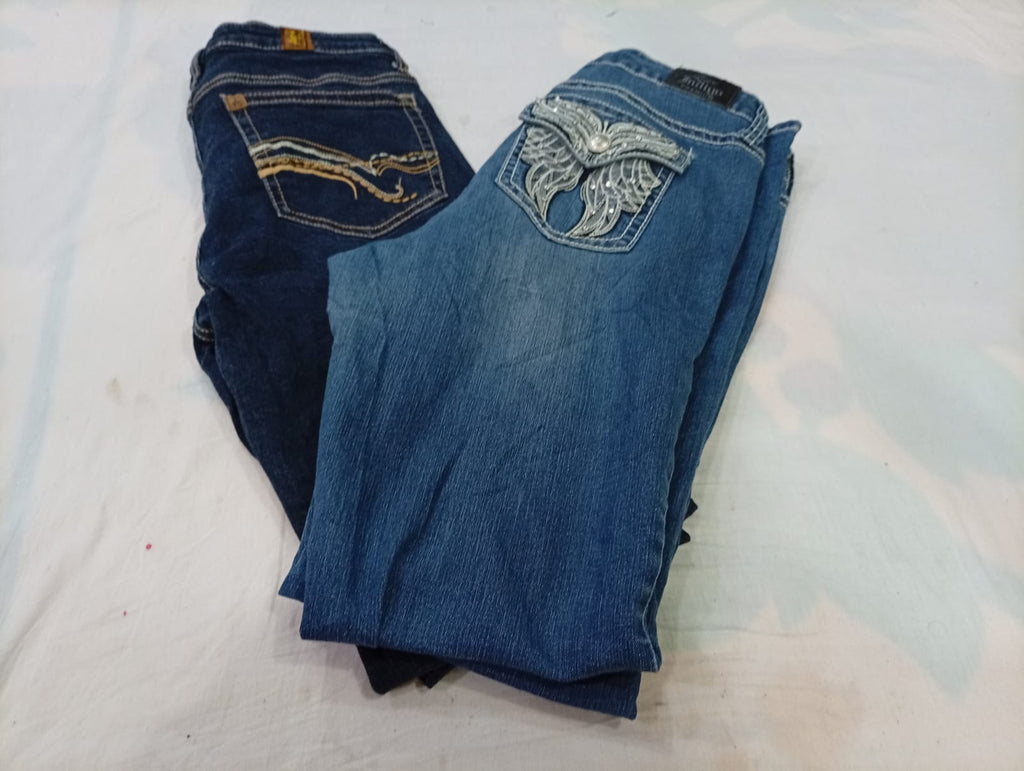 CR11435 Y2K Flare Jeans