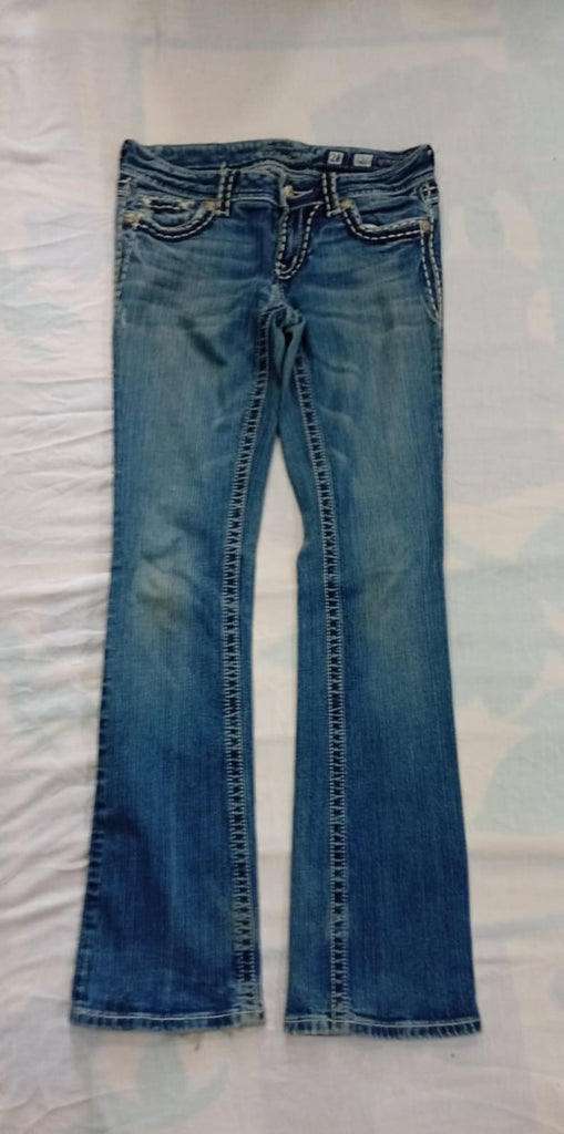 CR13187 Vintage Miss Me Flare Jeans