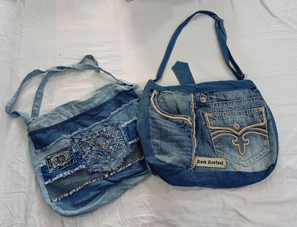 CR12700 Upcycled Rock Revival and Miss Me Bags