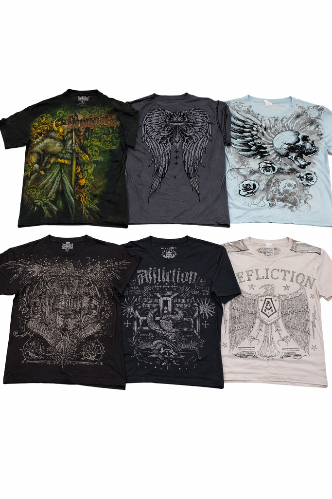 CR7168 Vintage Skull T-Shirt