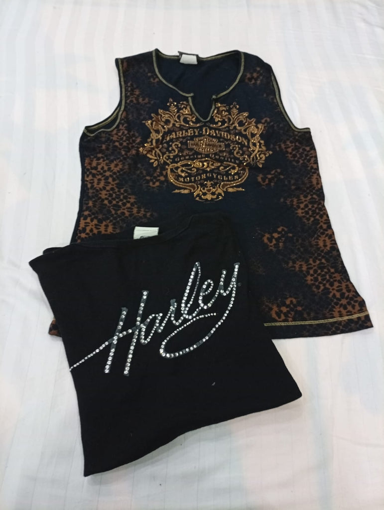 CR12249 Vintage Harley Baby Tees