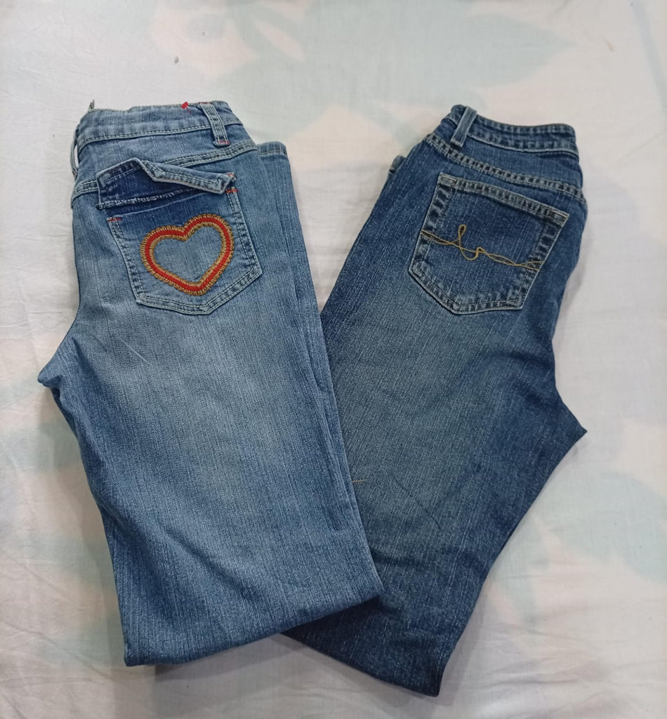 CR11356 Y2K Flare Jeans