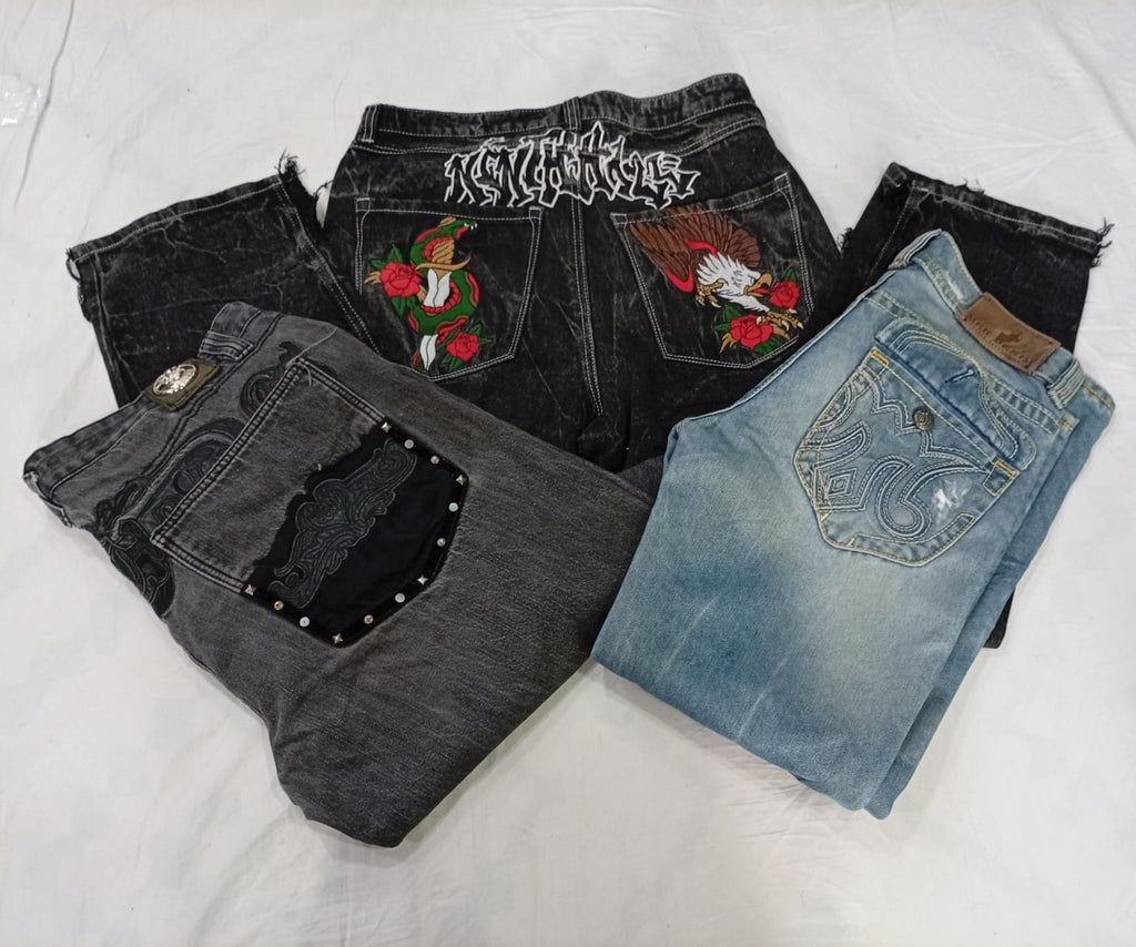 CR10398 Vintage Designer Men’s Jeans Bundle
