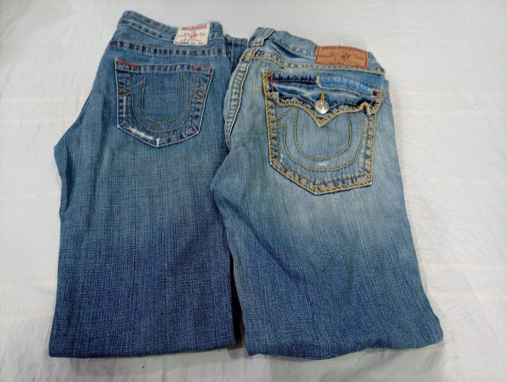CR10820 Vintage True Religion Men’s and Women’s Jeans
