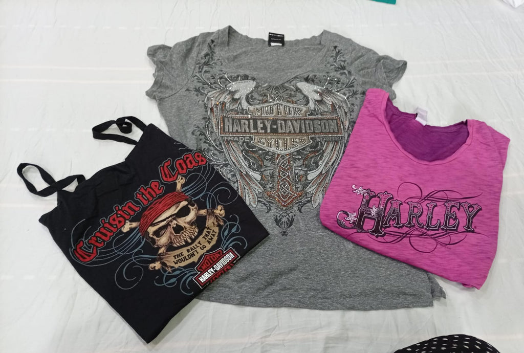CR10458 Vintage Harley Baby Tees