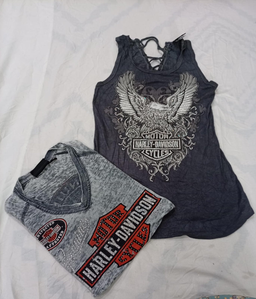 CR9863 Vintage Harley Baby Tees