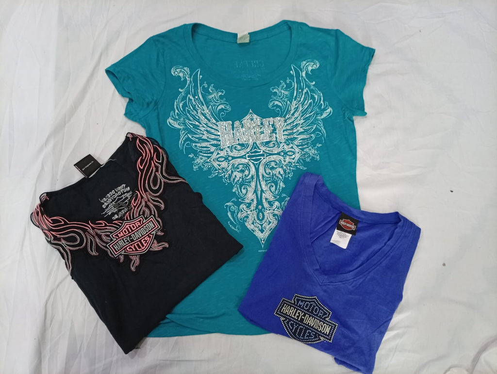 CR9687 Vintage Harley Baby Tees