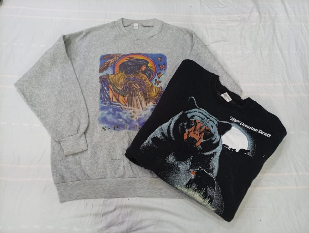 CR10478 Vintage Mix Branded Sweatshirts