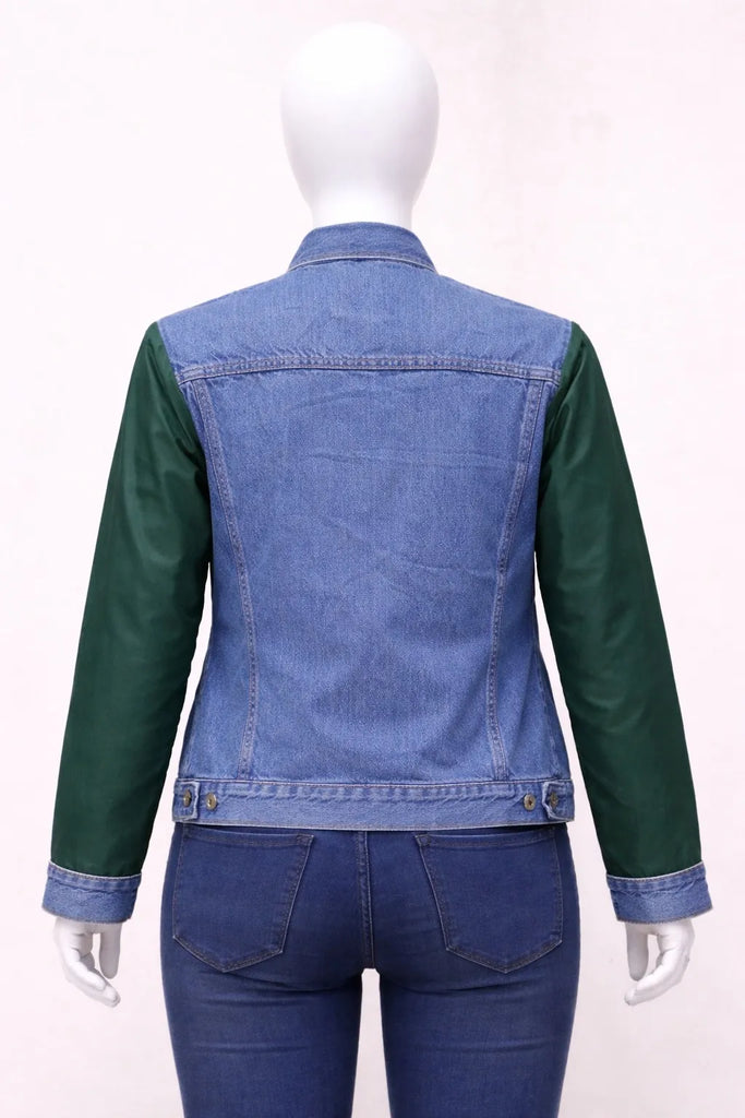 CR1433 Upcycled Dual Tone Utility Jacket