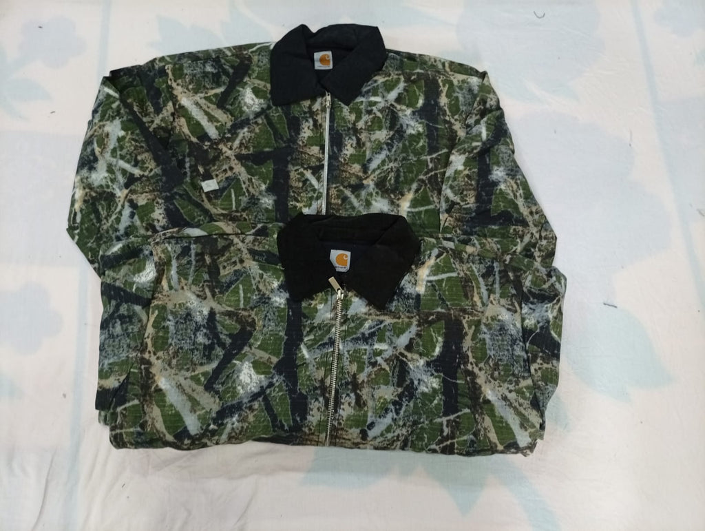 CR11211 Upcycled Carhartt Camo Jackets