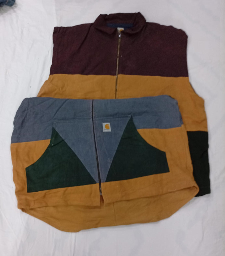 CR9382 Upcycled Carhartt Vests