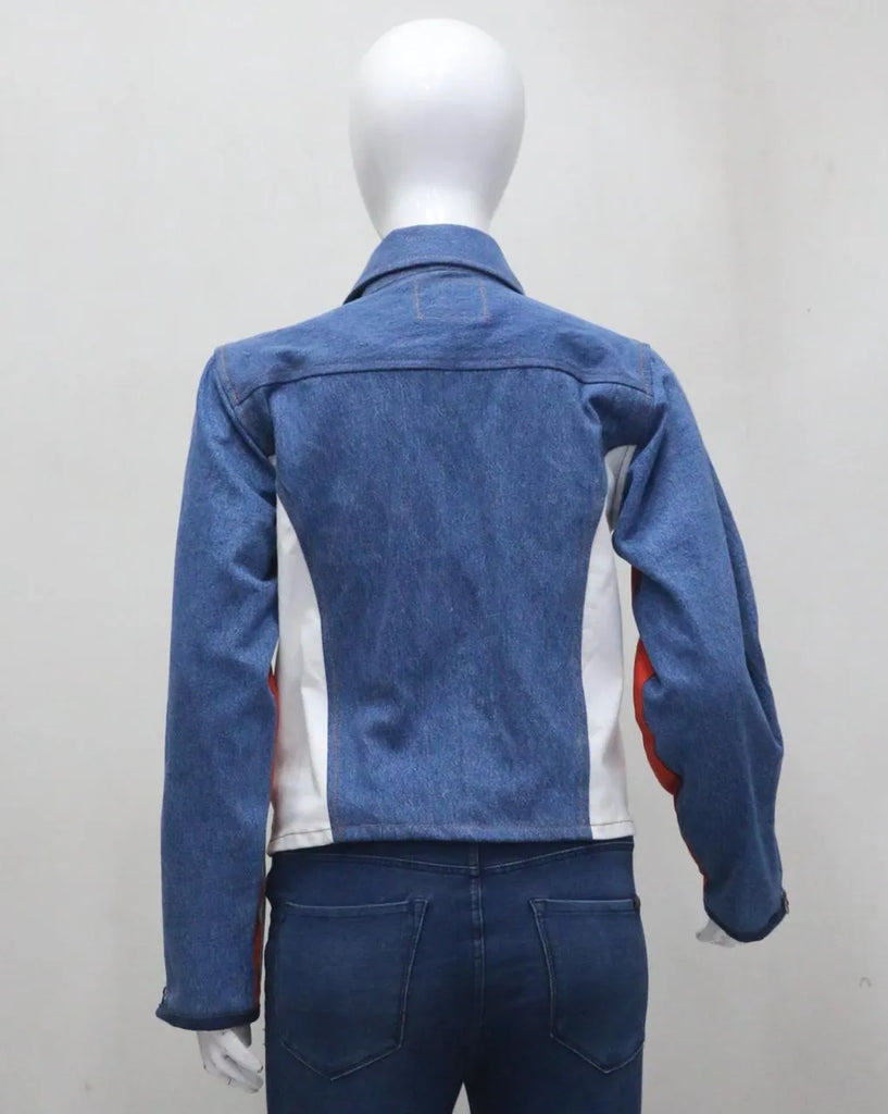 CR1489 Upcycled Denim Work Jacket