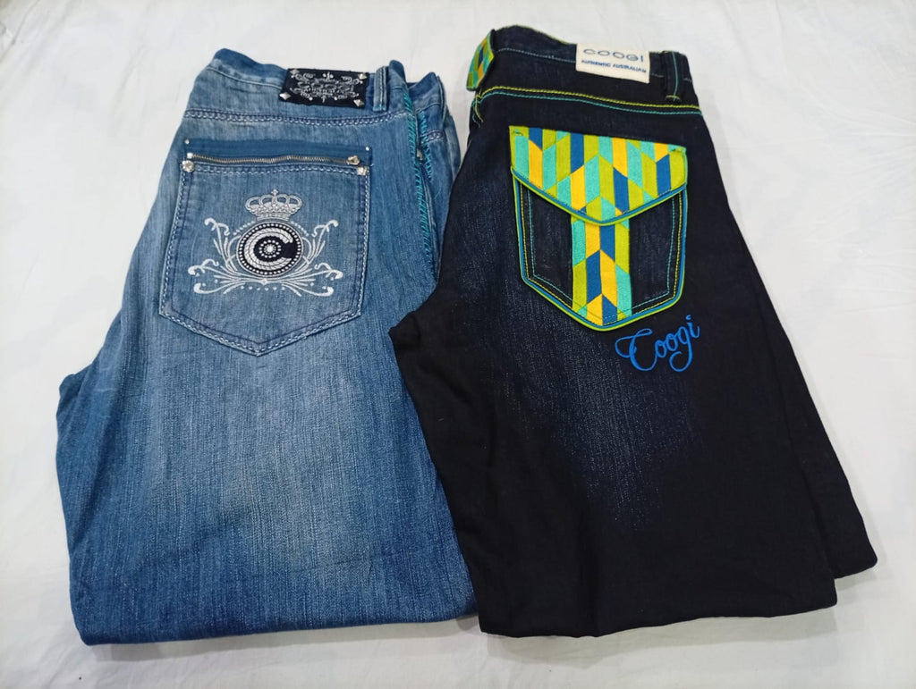 CR10385 Vintage Designer COOGI Men’s Jeans Bundle