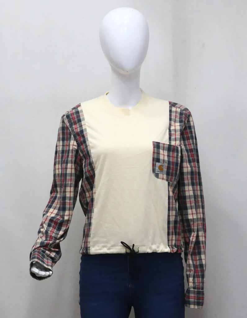 CR1476 Upcycled Long Sleeve Top