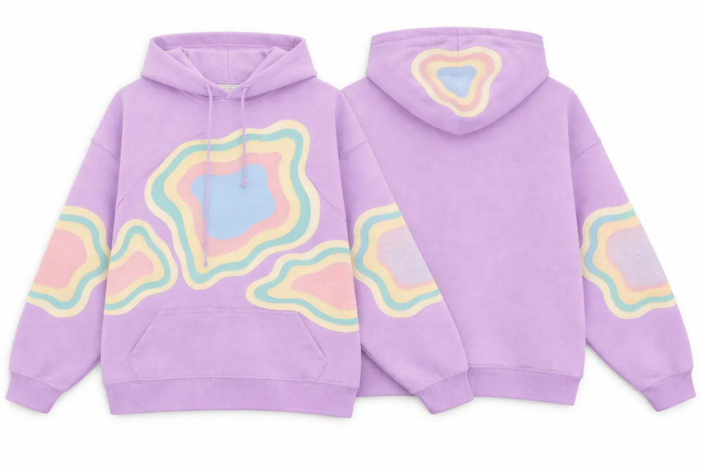 CR1461 Upcycled Graphic Hoodie