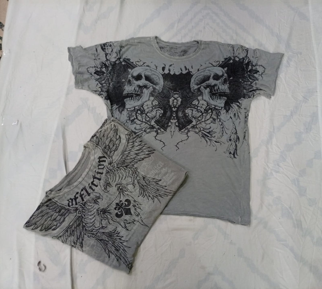 CR9786 Vintage Skull T-Shirts