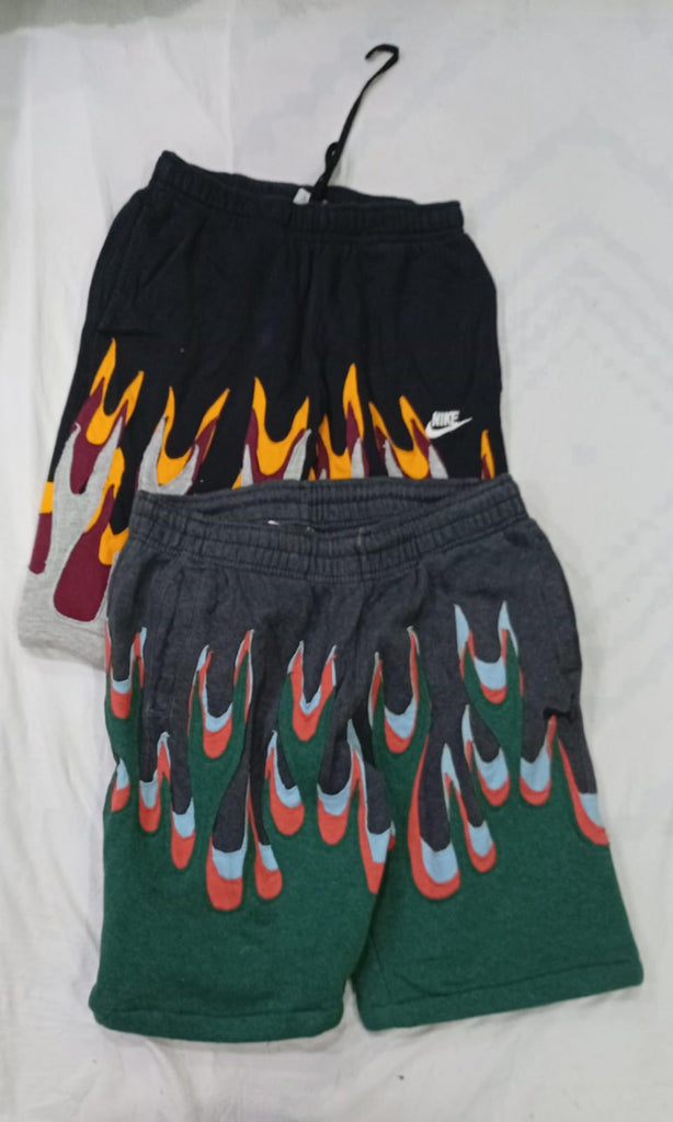 CR9186 UPCYCLED MIX BRANDED SHORTS