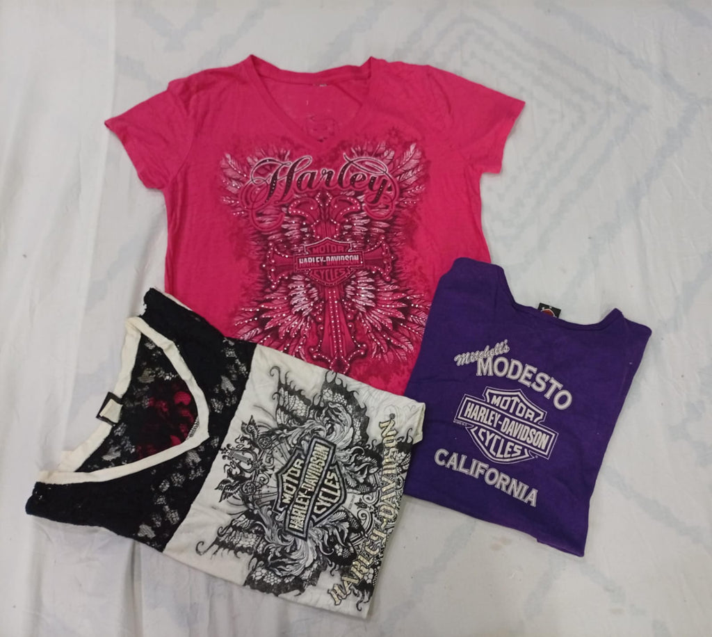 CR9865 Vintage Harley Baby Tees